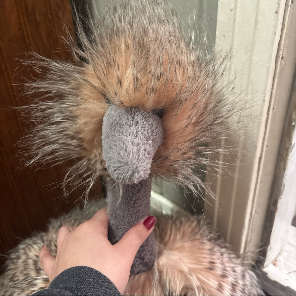 Retired Jellycat Odette Ostrich Plush EUC! - Picture 2 of 10